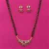 American Diamond Classic Mangalsutra with 2 Tone Plating