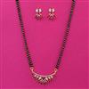 American Diamond Classic Mangalsutra with 2 Tone Plating