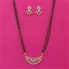 American Diamond Classic Mangalsutra with 2 Tone Plating
