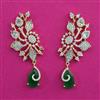 American Diamond Classic Earring with 2 Tone Plating