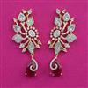 American Diamond Classic Earring with 2 Tone Plating