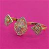 American Diamond Classic Ring with 2 Tone Plating