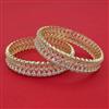 American Diamond Classic Bangles with Carat Plating