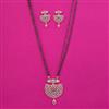 American Diamond Classic Mangalsutra with 2 Tone Plating