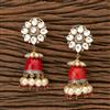 Cz Jewellery Jhumkis with gold plating