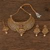 Antique Mukut Necklace With Gold Plating