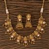 Antique Temple Necklace With Gold Plating