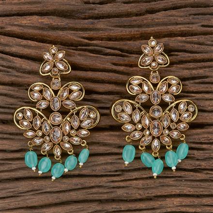 Antique Classic Earring With Mehndi Plating