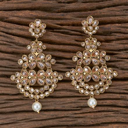 Antique Classic Earring With Mehndi Plating