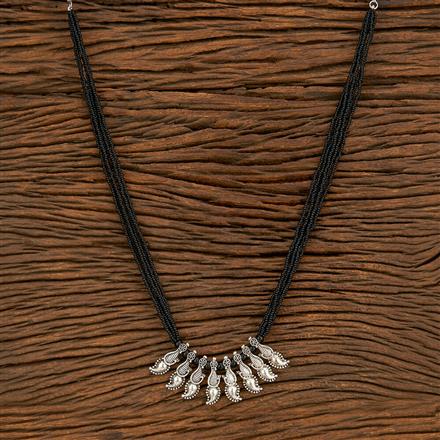 Antique Classic Mangalsutra With Oxidised Plating
