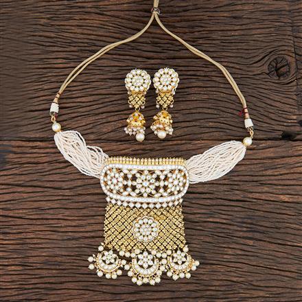 Kundan Choker Necklace With Gold Plating