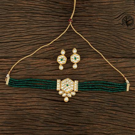 Kundan Mala Necklace With Gold Plating