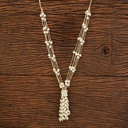 Mala Necklace With Oxidised Plating