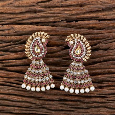 Antique Long Earring With Gold Plating