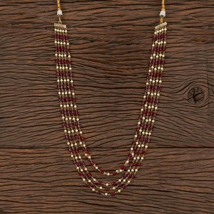 Antique Mala Necklace With Gold Plating