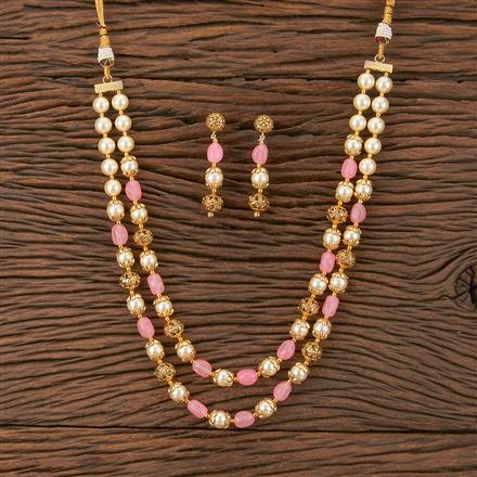 Antique Mala Necklace With Gold Plating