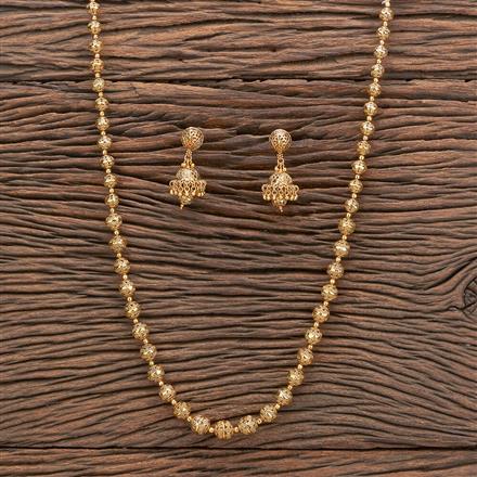 Antique Mala Necklace With Gold Plating