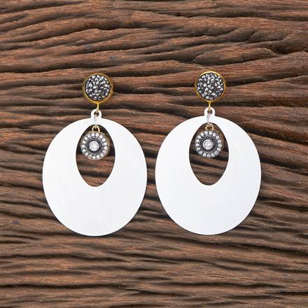 Antique Classic Earring With 2 Tone Plating