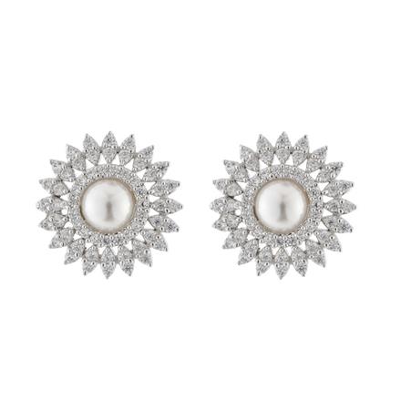 American Diamond Tops with rhodium plating