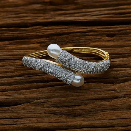 CZ Classic Kada with 2 tone plating