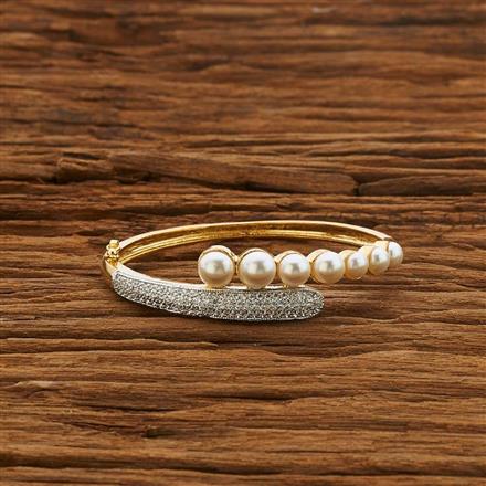 CZ Classic Kada with 2 tone plating