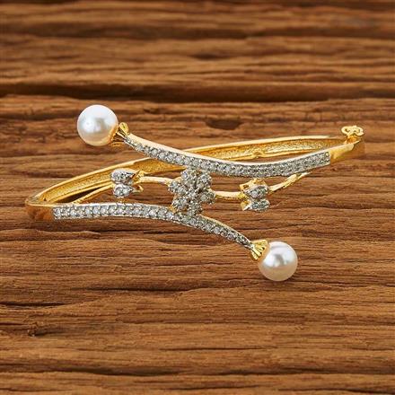 CZ Classic Kada with 2 tone plating