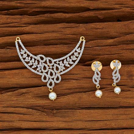 CZ Classic Mangalsutra with 2 tone plating