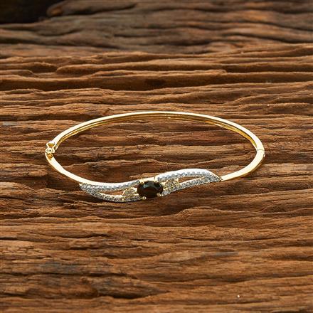 CZ Delicate Kada with 2 tone plating