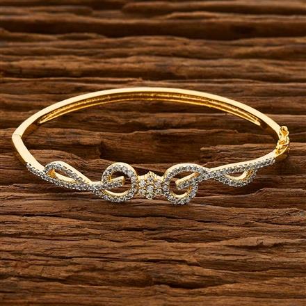 CZ Classic Kada with 2 tone plating