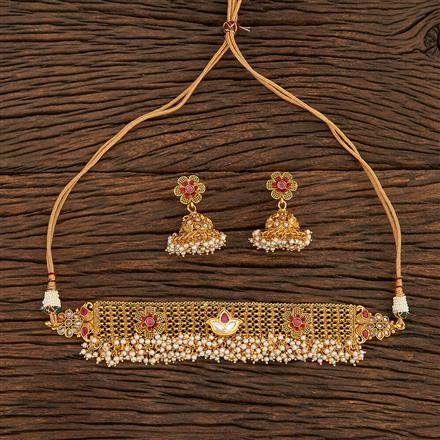 Antique Choker With Gold Plating