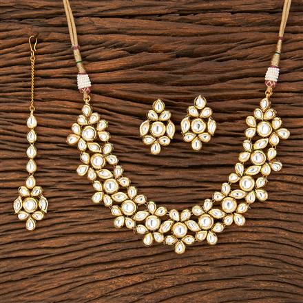 Kundan Classic Necklace With Gold Plating