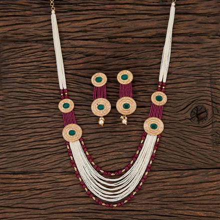 Antique Mala Necklace With Gold Plating