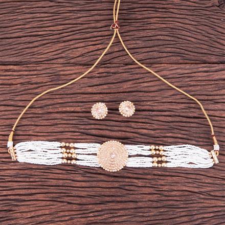 Antique Choker Necklace With Gold Plating