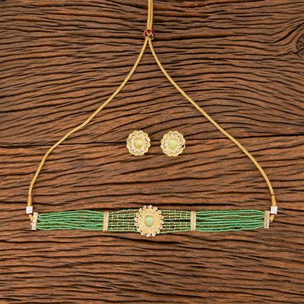 Antique Choker Necklace With Gold Plating