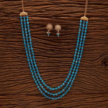 Antique Mala Necklace With Gold Plating