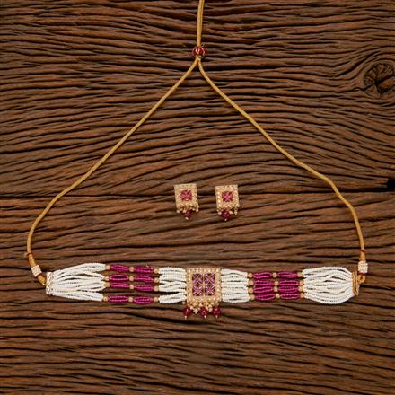 Antique Mala Necklace With Gold Plating