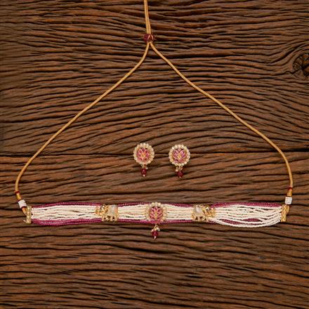 Antique Mala Necklace With Gold Plating