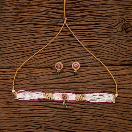 Antique Mala Necklace With Gold Plating