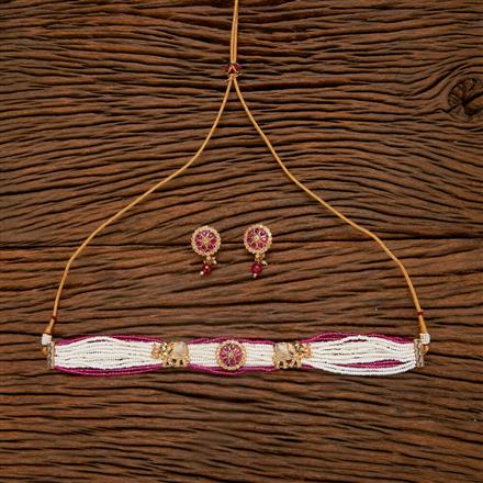 Antique Mala Necklace With Gold Plating