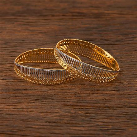 Antique Forming Bangles With 2 Tone Plating