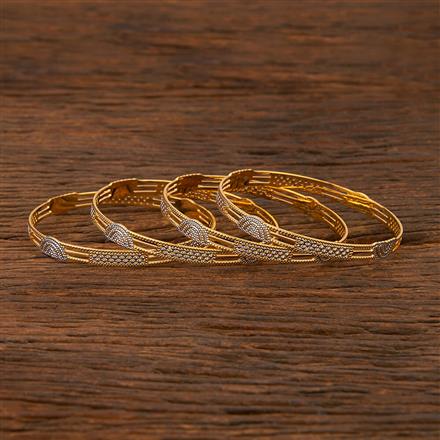 Antique Forming Bangles With 2 Tone Plating