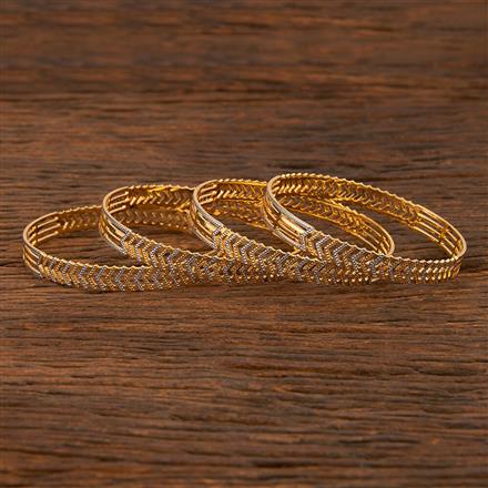 Antique Forming Bangles With 2 Tone Plating