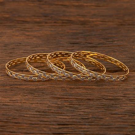 Antique Forming Bangles With 2 Tone Plating