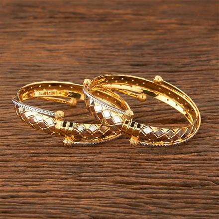 Antique Seancy Bangles With 3 Tone Plating