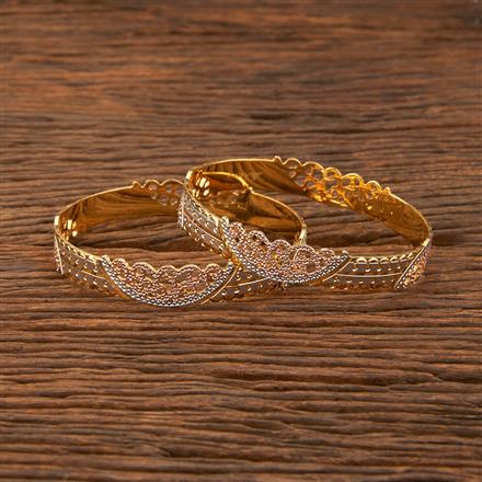 Antique Seancy Bangles With 3 Tone Plating