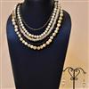 Western Semi Precioust Stone & Bone Beads Necklace Set