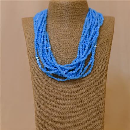 Western Turquoise Button Beads Multi Layered Necklace