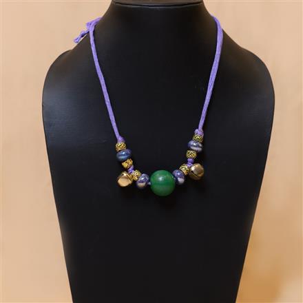 Western Cotton Thread Necklace Styled