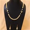Western Glass Pearl Necklace Set