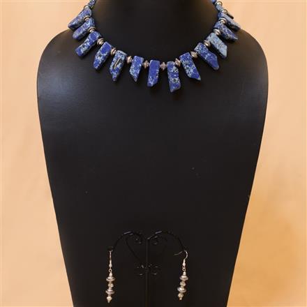 Western Semi Precious Stone Beads Necklace Set